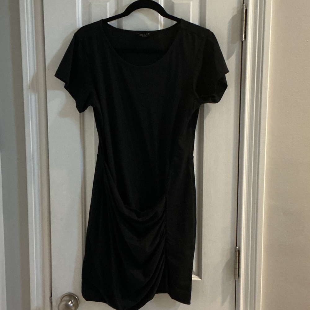 Theory Little Black Dress w/ Unique Front